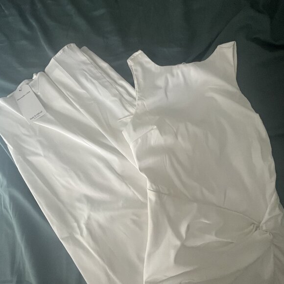 Abercrombie & Fitch White Maxi Dress - Picture 6 of 8